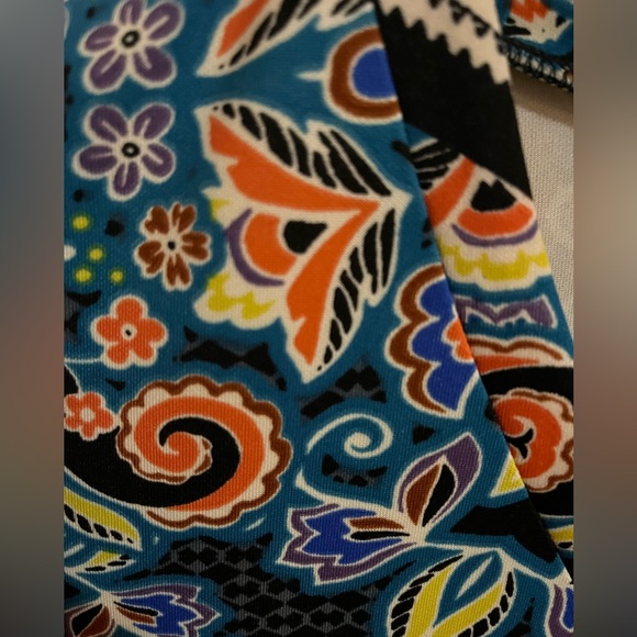 Fire Los Angeles Unique Multi-colored Patterned Dress Size M - Picture 5 of 7